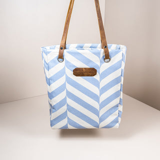 HM Tote Bag (small) - Blue Wave